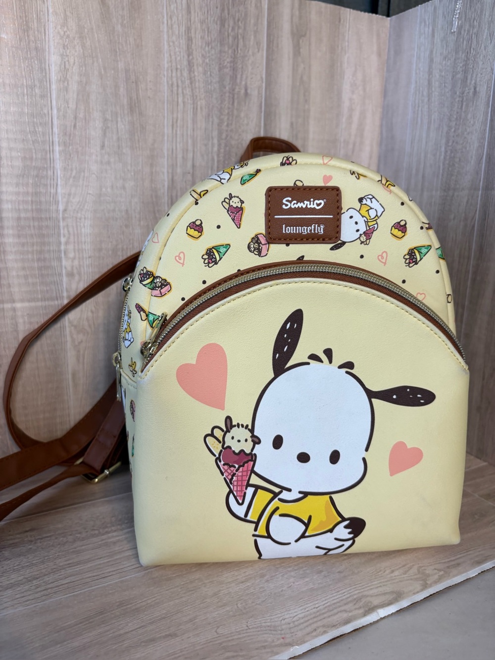 Loungefly Pochacco Ice Cream Treats Mini Backpack Hot Topic Exclusive